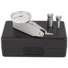 Value Collection Horizontal Dial Test Indicator, 0.03" Max Range, 0-15-0 Dial Reading, White Dial, 0.0005" Graduation, 0.7" Contact Point 605-4710 - 50-006-6