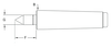 Royal Standard Point 2 MT Spring Type Live Center - 10522