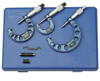 Fowler 0-4" w/Standard, Outside Inch Micrometer 4 Piece Set - 52-215-004-1