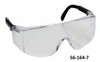 Zenon Z28 Safety Glasses, Gray Lens, Black Frame - 56-165-4