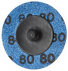 TRU-MAXX Aluminum Oxide Quick-Change Sanding Discs, Type R, 2" Diameter, 80 Grit, 100 Pack - 64-276-9