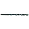 Nachi 2 Flute Surface Treated H.S.S 118° Jobbers Length Twist Drill, 15/64" Size, .2344" Decimal Diameter, 3-7/8" Overall Length