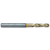 Nachi SG Coated CNC Stub Length Drill, Size F, Flute Length 1-3/8", Shank Diameter 1/4", Overall Length 3-13/16"