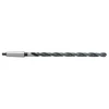 Precise 118° H.S.S. 3MT Taper Shank Extra Long Twist Drill, 7/8" Size, 19" Flute Length, 24" Overall Length