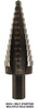 Irwin UNIBIT HSS Inch Self-Starting 12 Hole Step Drill, Size 3/16" to 7/8" by 1/16ths
