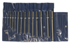 Precise 15 Piece Straight Flute Straight Shank Chucking Reamer Set -  1/16" to 1/2" by 32nds Rang