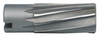 Precise H.S.S. Spiral Flute Shell Reamer, Use Arbor #8, 1-11/16" Size, 2-1/2" Flute Length, 3-1/2" Overall Length