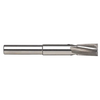 Precise 4 Flute 1/4" Straight Shank H.S.S. Aircraft Counterbore (Short Series) 1/4" Size, 1" Shank Length, 2-3/8" O.A.L., 3/32" Pilot Hole Dia.