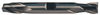 Precise 2 Flute Economy H.S.S. Double End Mill, 1" Size, 1" Shank Diameter, 1-5/8" Length of Cut, 5-7/8" OAL