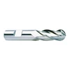 Precise 4 Flute H.S.S. Ball End Single End Mill, 3/4" Size, 3/4" Shank Diameter, 1-5/8" Length of Cut, 3-7/8" Overall Length