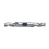 Precise 3 Flute H.S.S. Double End Mill, 3/16" Size, 3/8" Shank Diameter, 1/2" Length of Cut, 3-1/4" Overall Length