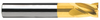 Rushmore USA 4 Flute Stub Length 10% Cobalt Solid Carbide TiCN Coated Single End Mill, 1/16" Size, 1/8" Shank Diameter, 1/8" Length of Cut, 1-1/2" Overall Length