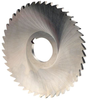 Keo HSS Plain Metal Slitting Saw, 4" Cutter Dia. 1/8" Face Width