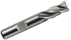 Niagara 4 Flute M42 8% Cobalt Single End Mill, 3/4" Size, 3/4 Shank Dia.