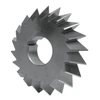 Precise Single 45º Angle H.S.S. Milling Cutter, 2-3/4" Size, 1/2" Face Width, 1" Hole Diameter, Left Hand