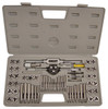 Precise High Speed Steel Tap & Die Set TDS-9560, 60 Piece, #4 Thru 1/2", M3 Thru M12 & NPT