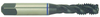 Regal Triple Crown Stainless Steel Spiral Flute Semi-Bottoming Tap, Thread Limit D4, 3.5mm x .60mm
