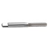 Precise 2 Flute Standard H.S.S. Steel Bottoming Hand Tap, #0-80 Thread Size, Thread Limit H2