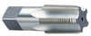 Precise Carbon Steel 8 Flute NPT Taper Pipe Tap, 2-1/2"-8 Thread Size
