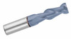 Niagara 2 Flute 45°Helix TiCN Coated Solid Carbide Single End Mill For Aluminum,  3/16" Size