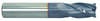 Niagara Cutter 4 Flute Solid Carbide TiAlN Coated Single End Mill, 3/16" Size, 3/16" Shank Diameter, 5/8" Length of Cut, 2" Overall Length