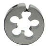 Precise Metric Right Hand H.S.S. Adjustable Round Split Die, 10mm-1.00mm Thread Size, 1" O.D.