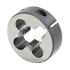 Precise Metric Left Hand H.S.S. Round Die, 3mm-.50mm Thread Size, 1" O.D.