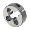 Precise Metric Left Hand H.S.S. Round Die, 7mm-1.00mm Thread Size, 1" O.D.