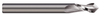 Rushmore USA 4 Flute 90° Drill Point Solid Carbide Uncoated Single End Drill Mill, 3/4" Size & Shank Diameter, 1-1/2" Length of Cut, 4" Overall Length