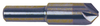 M.A. Ford 6 Flute Solid Carbide Countersink, 100° Angle, 3/8" Size, 1/4" Shank Diameter, 2" Overall Length
