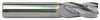 T&O 4 Flute SuperCEED® Solid Carbide TiCN Coated Finishing Single End Mill, 7/16" Size, 7/16" Shank Diameter, 1" Length of Cut, 2-3/4" Overall Length