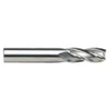 M.A. Ford 4 Flute Micrograin Solid Carbide Single End Mill, 3/4" Size, 3/4" Shank Diameter, 1-1/2" Length of Cut, 4" Overall Length