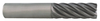 PROMAX Tools 7 Flute nACRo Coated Carbide Unequaled Index Single End Mill, 3/8" Size & Shank Diameter, 7/8" Length of Cut, 2-1/2" Overall Length