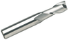Rushmore 2 Flute Micrograin Solid Carbide Single End Mill, 3/8" Size, 3/8" Shank Dia.
