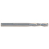 Rushmore USA 2 Flute Metric Micrograin Solid Carbide Single End Mill, 8mm Size, 8mm Shank Diameter, 20mm Length of Cut, 63mm Overall Length