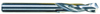 M.A. Ford Solid Carbide Metric Screw Machine Length Twist Drill, Size 3mm, 16mm Flute Length