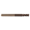 Promax 4 Flute Solid Carbide AlTiN Coated Roughing & Finishing End Mill, 9/16" Shank Dia., 3-1/2" OAL - 120-03614