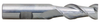 Weldon Ski-Carb™ 2 Flute Solid Carbide Single End Mill For Aluminum, 1/4" Size/Shank Diameter, 4" OAL