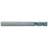 Rushmore USA 4 Flute Long Reach Undercut Shank Solid Carbide Single End Mill, 3/4" Size & Shank Diameter, 2" Length of Cut, 1-1/2" Neck Length, 6" Overall Length