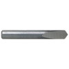 Rushmore USA Solid Carbide Straight Flute Spade Drill, 7/16" Size, .4375" Decimal Size, 1-1/16" Flute Length, 2-1/2" Overall Length