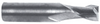 Micro 100 3 Flute Stub Length Solid Carbide Single End Mill, 11/64" Size, 3/16" Shank Diameter, 5/16" Length of Cut, 1-1/2" Overall Length