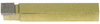 Precise Carbide Tipped Tool Bit, Square Nose, Style C10, 5/8" Grade C2