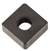 Precise 90º Square Indexable Ceramic Turning / Boring Insert - Radius 0.063" - SNGA434AB30