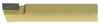 Precise Carbide Tipped Tool Bit, 3/8" Size, Grade C2 AL6 Left Hand, Overall Length: 2-1/2"