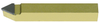 Precise Carbide Tipped Tool Bit, 3/8" Size, Grade C2 Threading Tool 60° Included Angle E6, Overall Length: 2-1/2"