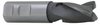 Precise 3 Flute 1" Size Carbide Tipped Heavy Duty Center Cutting End Mill, 1" Shank, Length of Cut 1-29/64", 4-1/8" OAL