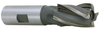 Precise 4 Flute 7/8" Size Carbide Tipped Heavy Duty Non-Center Cutting End Mill, 3/4" Shank, Length of Cut 1-27/64", 3-3/4" OAL