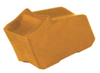 T&O TiN Coated T-GFN-4 Carbide Insert, 0.161" Cutting Width
