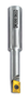 Micro 100 Indexable Coolant-Thru 90º Square End Mill, 1 Insert, 1/2" Cutter Diameter, 1/2 Shank, 1-1/2" Head Length, 3" OAL - AAAP 1616 2