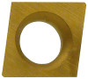 Everede Indexable Carbide Turning Insert, 80° Diamond CDCD-07, 0.008" Radius, Grade CV7